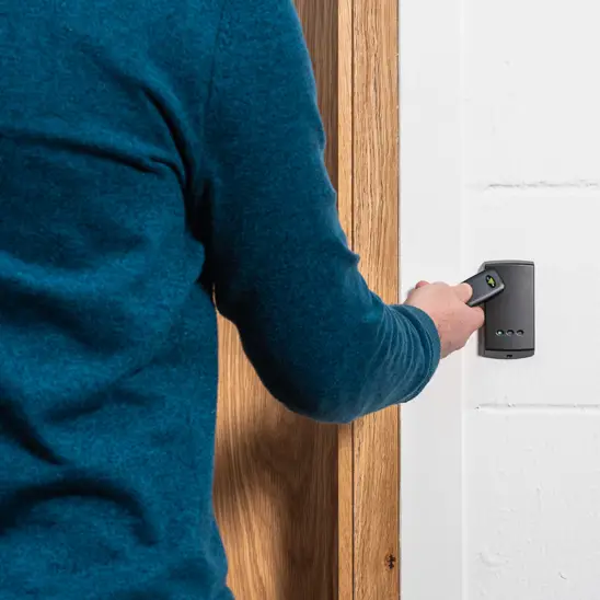 Access Control P50 On Wall With Token